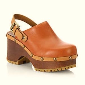 See by Chloe Tasha leather clogs